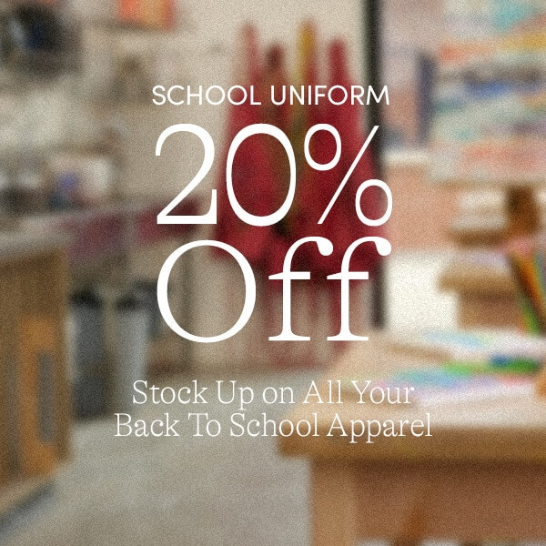 20% Off Lands' End School Uniforms
